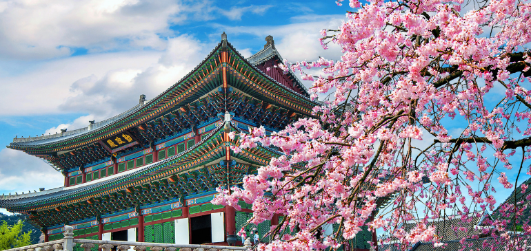 Centre ville de Séoul, Corée du sud